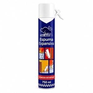 ESPUMA EXPANSIVA TORO NEGRO 750 ML (INCLUYE BOQUILLA APLICADORA)
