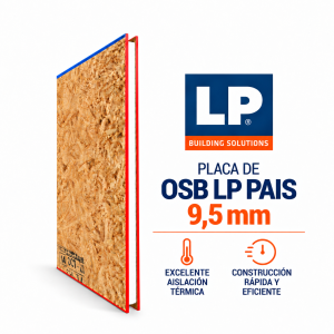 PANEL SIP 70 MM – OSB LP PAIS 9,5 / PALO BRUTO DIMENSIONADO 2X2"